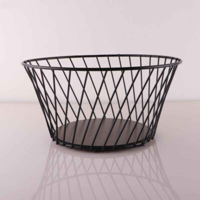 Panier à fruits en fil métallique modèle Atena