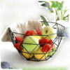 Panier à fruits en fil métallique modèle Moshabak