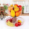 Panier à fruits en fil métallique modèle Yasna