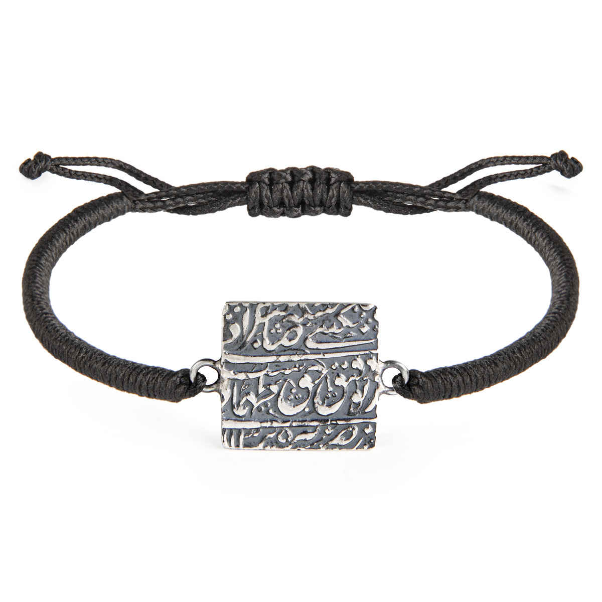 Bracelet en fil argenté persan minimaliste – Design Saheb Gharan