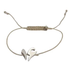 Bracelet en fil argenté persan minimaliste – Design Seize