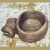 Tasse Rustique en Bois - Tasse de Camping Artisanale Modèle Buffle