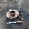 Tasse Rustique en Bois - Tasse de Camping Artisanale Modèle Nika