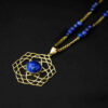 Collier en Laiton Persan Artistique Modèle Kahkeshan
