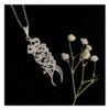 Collier Persan en Argent avec Calligraphie Minimaliste "Hich"