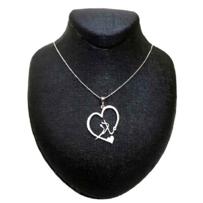 Collier Persan en Argent avec Calligraphie Minimaliste “Madar”