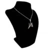Collier Persan en Argent avec Calligraphie Minimaliste "Pedar"