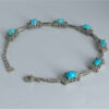 Bracelet en Argent avec Pierre Turquoise pour Femmes Laya