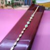 Bracelet en Argent avec Pierre Turquoise pour Femmes Mana