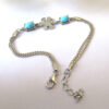 Bracelet en Argent avec Pierre Turquoise pour Femmes Kian