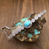 Bracelet en Argent avec Pierre Turquoise pour Femmes Taha