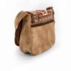 Sac à bandoulière bohémien avec motif géométrique inspiré de la Perse