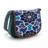 Sac à bandoulière bohémien avec motif inspiré de la Perse