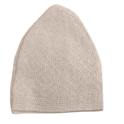 Kufi Taqiyah Turc en Crochet – Chapeau de tête musulman traditionnel