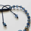 Bracelet Perlé pour Femme – Design Hamsa Bleu