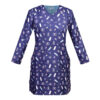 Blouse médicale bleue pour femme – Vive et fonctionnelle