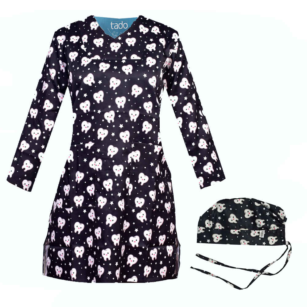 Blouse de dentiste pour femme – Raffinée et efficace