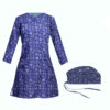 Blouse d’hôpital bleue pour femme – Fraîche et fiable