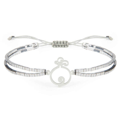 Bracelet Perlé en Argent Persan pour Femme – Modèle Anar
