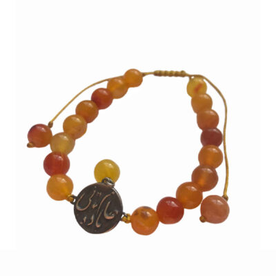 Bracelet Perlé en Argent Persan pour Femme – Design Jam Badeh