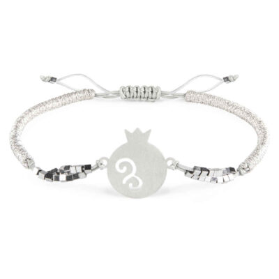 Bracelet Perlé en Argent Persan pour Femme – Design Yalda