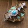 Bracelet en Argent avec Pierre Turquoise pour Femmes Hana