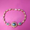 Bracelet en Argent avec Pierre Turquoise pour Femmes Nina