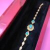 Bracelet en Argent avec Pierre Turquoise pour Femmes Nina