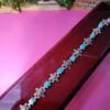 Bracelet en Argent avec Pierre Turquoise pour Femmes Yara