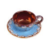 Ensemble de Tasses à Thé Persanes avec Soucoupe - Design Céramique Shiba