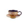 Ensemble de Tasses à Thé Persanes avec Soucoupe - Design Céramique Farzin