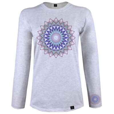 T-shirt en Coton à Manches Longues Modèle Jina – Confort Inspiré de la Perse