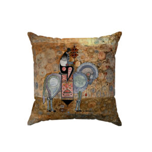 Housse de Coussin Époustouflante – Design Soldat Persan Imprimé