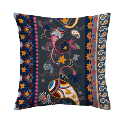 Housse de Coussin Époustouflante – Design Ville Natale Persan Imprimé