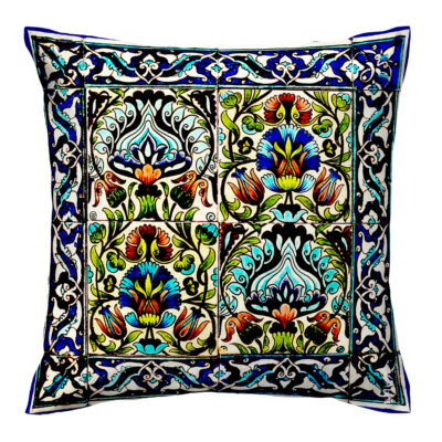 Housse de Coussin Époustouflante – Design Imprimé Traditionnel Shahian