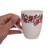 Ensemble Pichet et Tasses en Poterie Fait Main Printemps