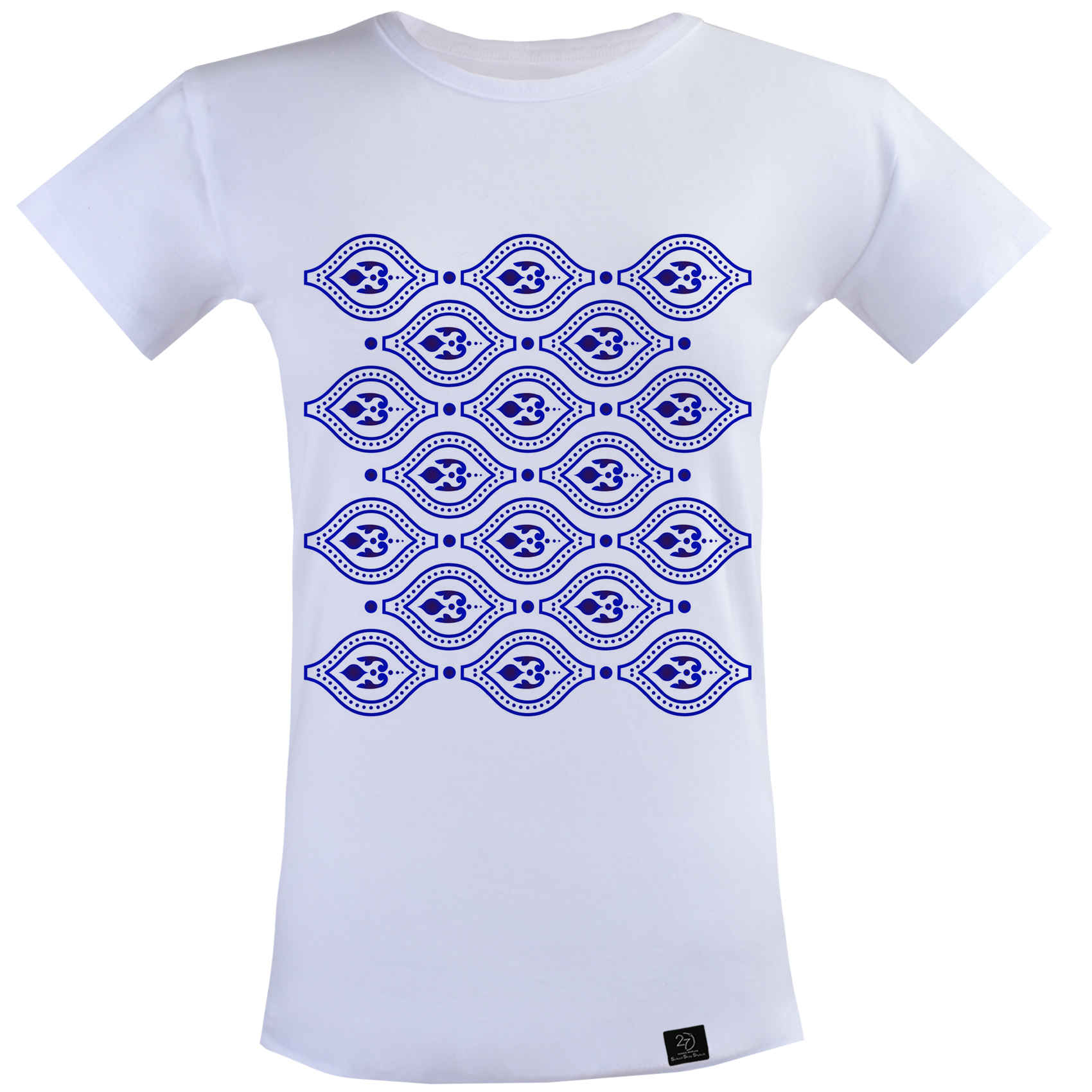 T-shirt style persan en coton Modèle Baran
