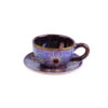 Ensemble de Tasses à Thé Persanes avec Soucoupe - Design Céramique Soshia