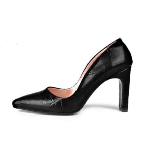 Chaussures à Talons Hauts en Cuir pour Femmes Modèle Nahal