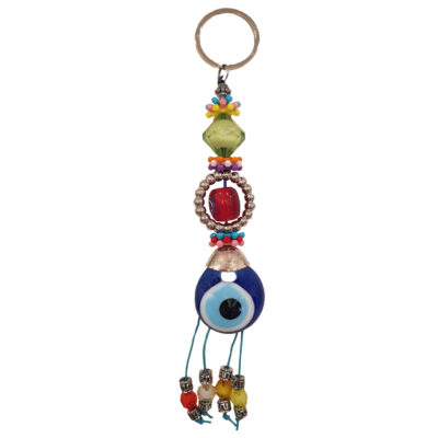 Porte-clés Œil Bleu – Modèle Ottoman