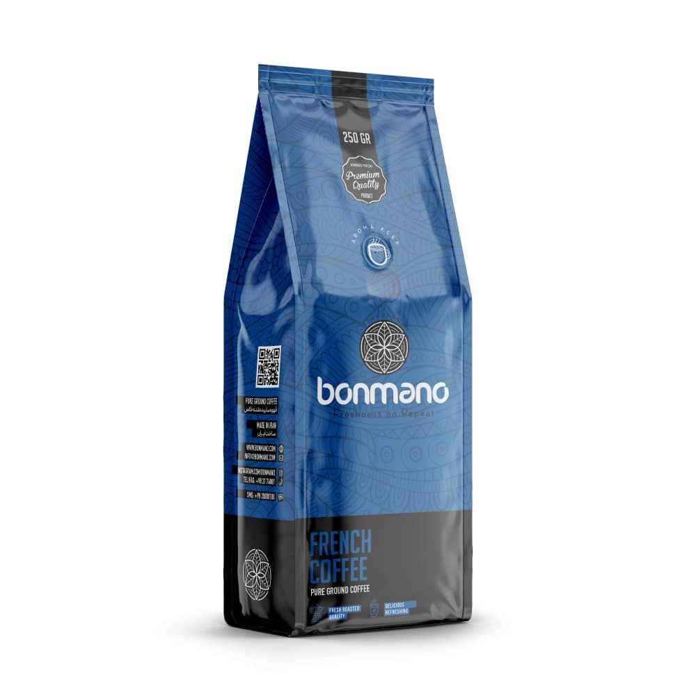 Café Français Moulu Pur Bonmano 250 gr