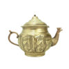 Samovar en laiton persan décoratif pour thé à charbon avec design achéménide, 5 litres