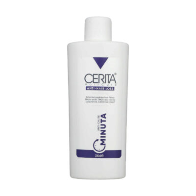 Shampooing Cerita Anti-chute Minuta pour cheveux secs – Renforce et hydrate (Pack de 2)