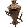 Samovar en laiton persan décoratif pour thé à charbon, 8 litres
