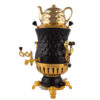 Samovar à gaz avec théière Design géométrique moderne Modèle Karen 8 Litres