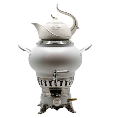 Machine à thé samovar à gaz avec théière design moderne 5 litres