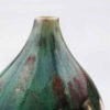 Vase en poterie décoratif fait main avec design à glaçage dégoulinant Houman