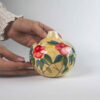 Vase en poterie décoratif persan fait main peint Sib