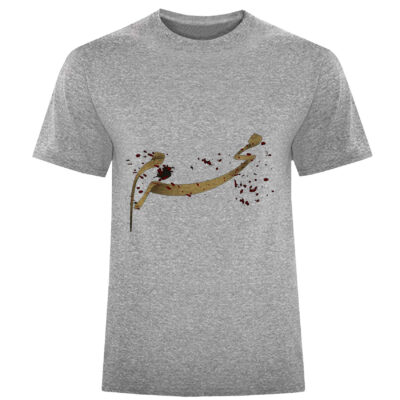 T-shirt islamique pour musulmans gris Calligraphie Muharram