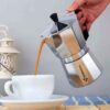Cafetière Italienne Moka pour Espresso - Capacité 3 Tasses Morsana